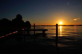 Zonsondergang Loosdrechtse plassen