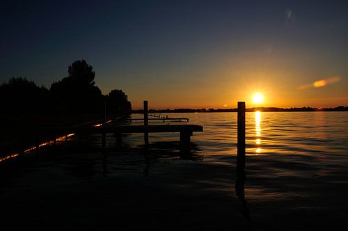 Zonsondergang Loosdrechtse plassen