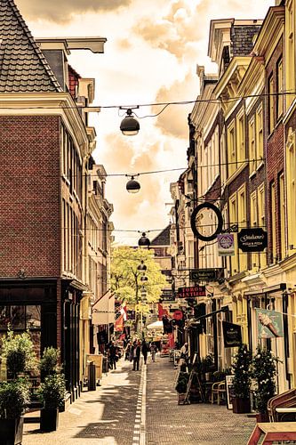 Binnenstad van  Den Haag Nederland