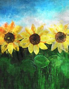 Sunflower von Roswitha Lorz