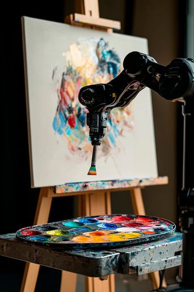 Robotermalerei von Poster Art Shop