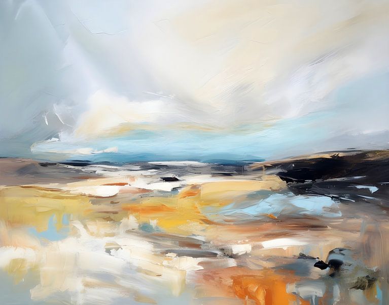 abstract sea by Artsy