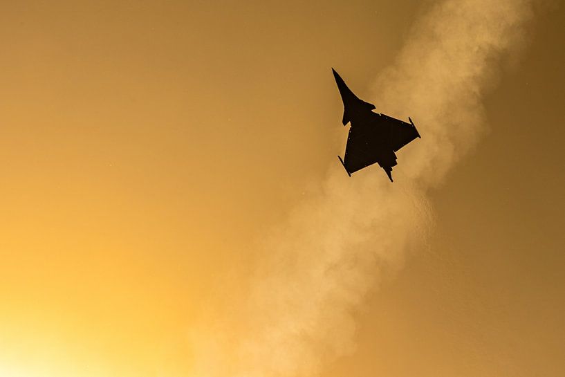 Silhouette Rafale Solo Display Team 2022. by Jaap van den Berg