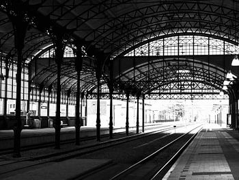 Gare ferroviaire abandonnée à La Haye