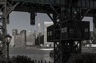 Alte Hafenanlage in New York van Kurt Krause thumbnail