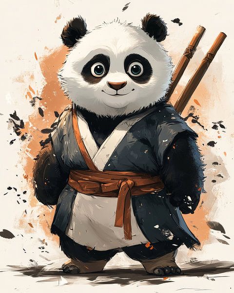 Kung Fu Panda Illustration von Lufy