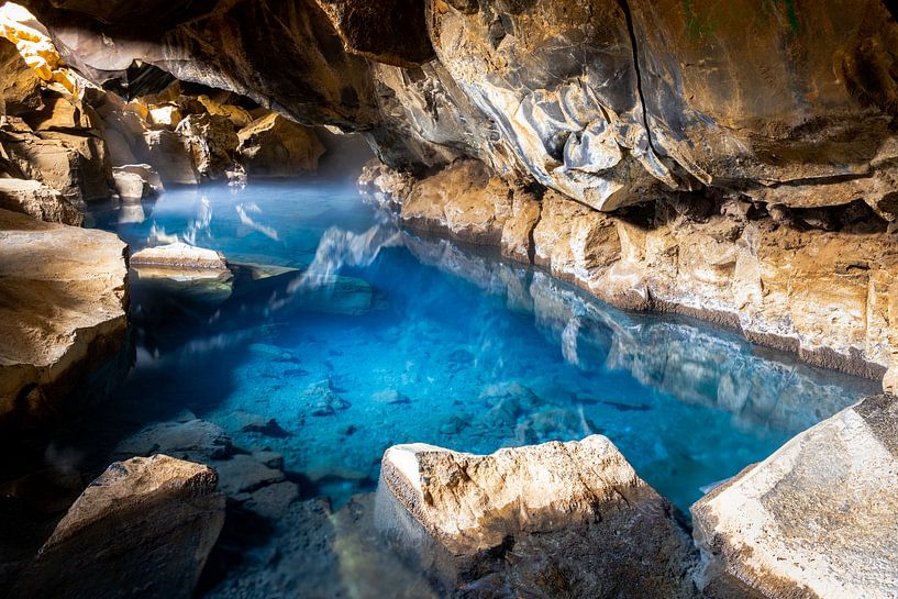 The Blue Cave by Freek van den Driesschen