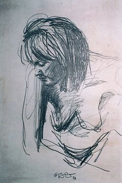 model drawing-32_1996 van Hans Zantman