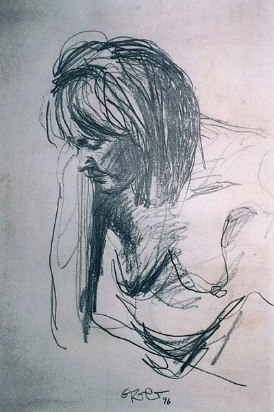 model drawing-32_1996 van Hans Zantman
