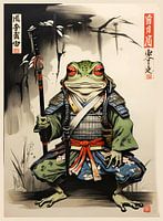 Guerrier grenouille japonais