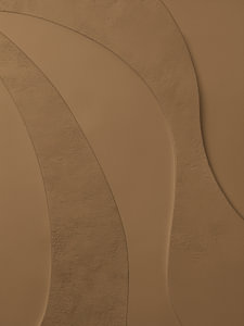 Reliefkunst: Naturton (Flexa Wood Clay Farbtöne)