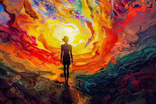 schilderij spiritueel