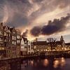 Delfshaven Rotterdam Nederland van Peter Bolman