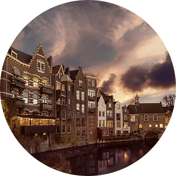 Delfshaven Rotterdam Nederland van Peter Bolman