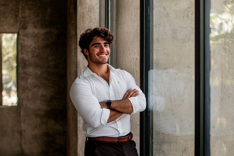 Confident and relaxed by Poster Art Shop