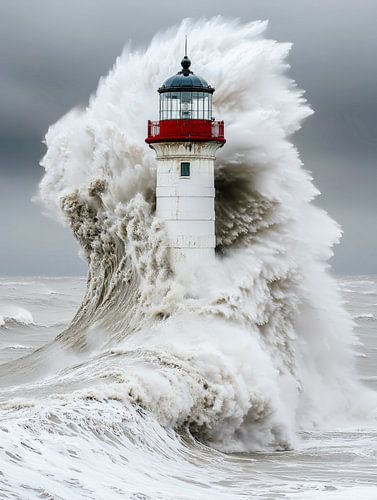 De toren in de golfstorm