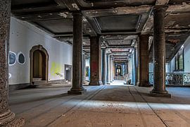 De grote hal in het hoofdbureau van politie