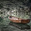 Bateau à rames sur le lac sur Ron van der Stappen