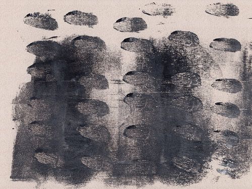 Moderne abstracte rustieke wabi-sabi kunst. Patroon II.