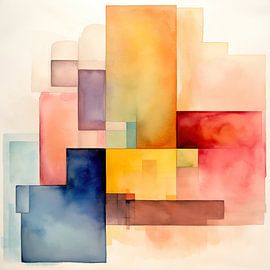 Zusammenfassung 13191 von Abstraktes Gemälde