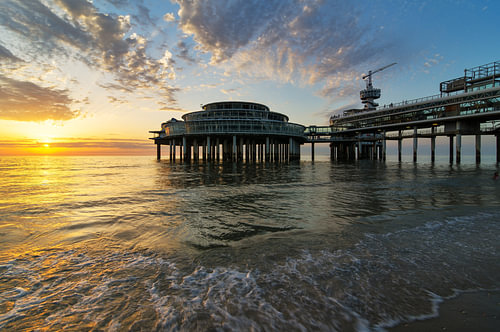 Bootsanlegestelle in Scheveningen