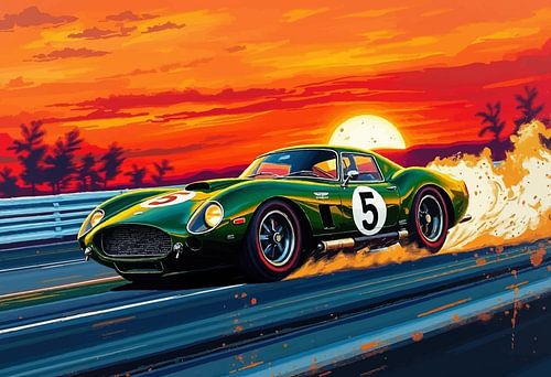 Aston Martin DBR1 - Elegantie in Beweging