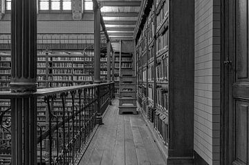 De bibliotheek van het Rijksmuseum in Amsterdam van Foto Amsterdam/ Peter Bartelings