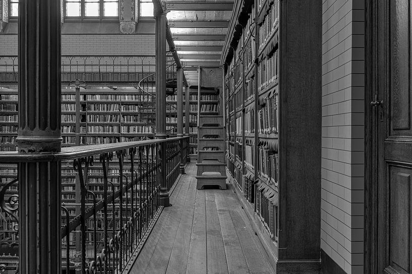 La bibliothèque du Rijksmuseum à Amsterdam par Peter Bartelings
