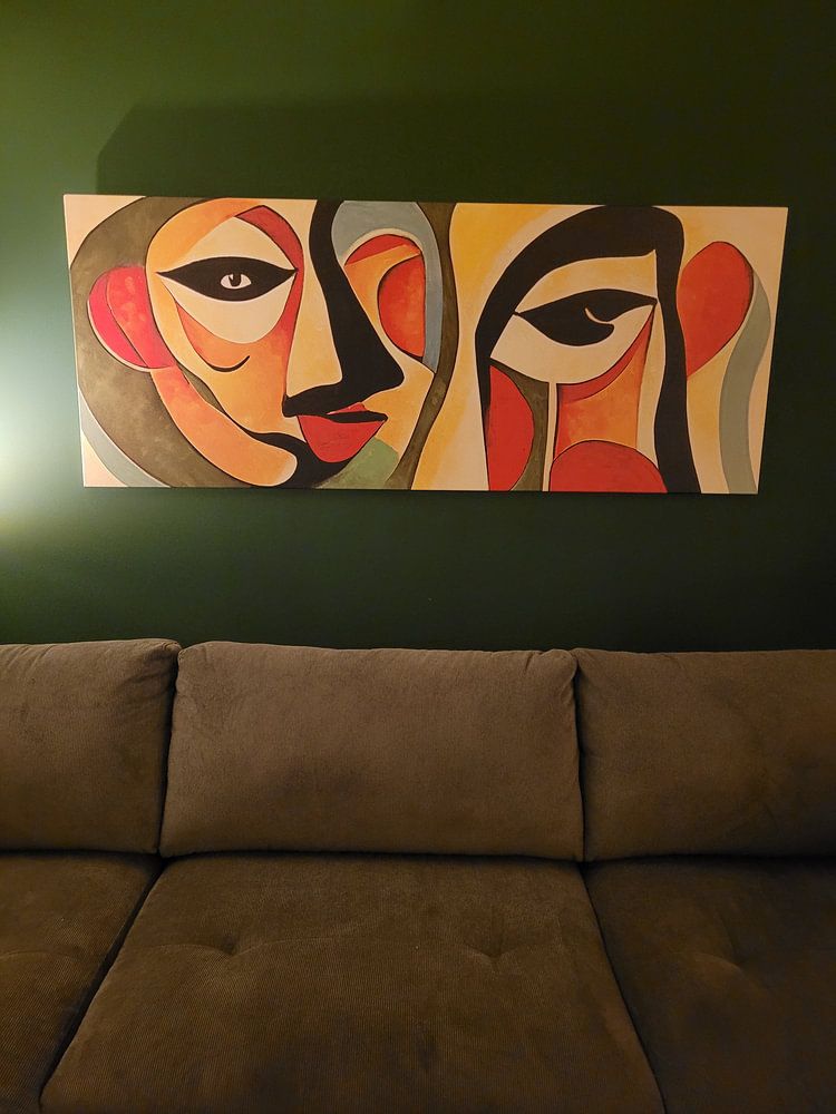 Visages abstraits  par Bert Nijholt 