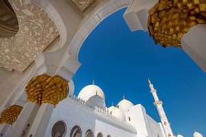 Domes and minaret by Ronne Vinkx