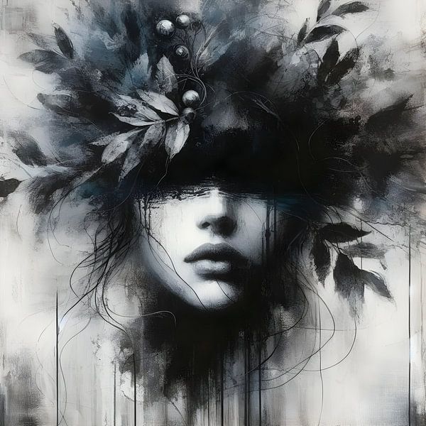 Pas d'yeux bleus par FoXo Art