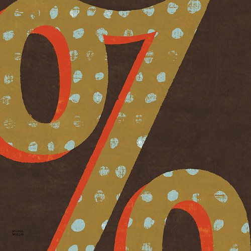 Tunctuated Square VI - Retro, Michael Mullan