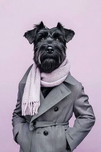 Zwarte Russische Terrier