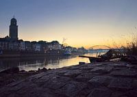 Deventer vroeg in de morgen.