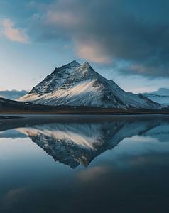 Bergspiegelung: Islands Stille