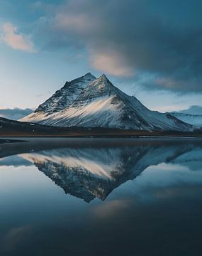 Bergreflectie: De stilte van IJsland van fernlichtsicht