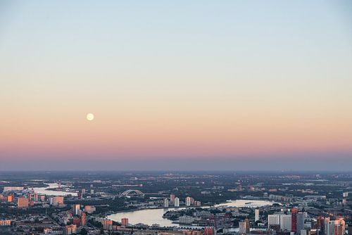 Rotterdam vanuit de lucht