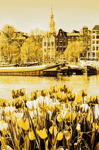 Binnenstad van  Amsterdam Goud