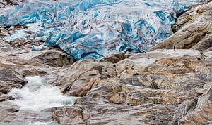 Glacier le Nigardsbreen en Norvège