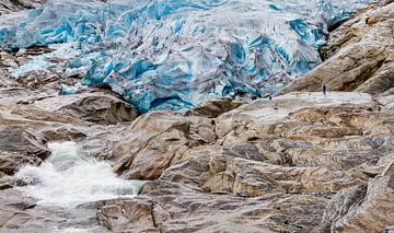 Nigardsbreen in Noorwegen van Hamperium Photography