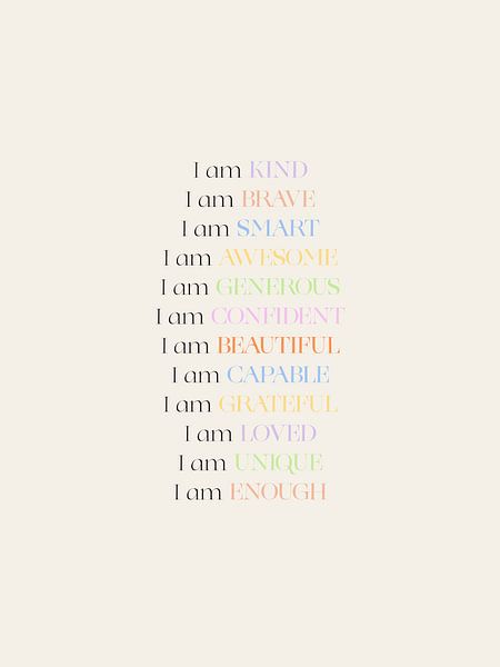 Affirmationen von Bohomadic Studio
