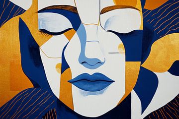 Couleurs du silence - Portrait sur Poster Art Shop