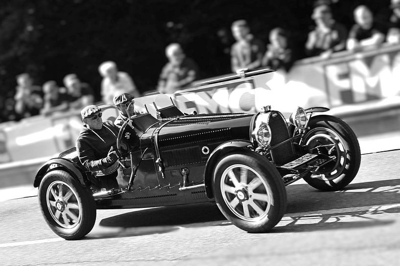 Bugatti T51  - Start 153  - Eggberg Klassik 2024 SW von Ingo Laue
