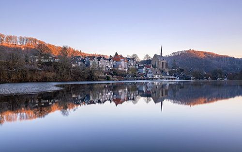 Beyenburg stuwmeer, Noordrijn-Westfalen, Duitsland