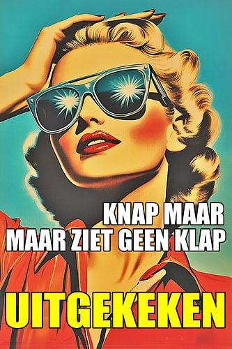 Knap maar ziet geen klap