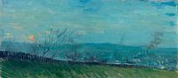 Vincent van Gogh, Sunset at Montmartre by 1000 Schilderijen thumbnail