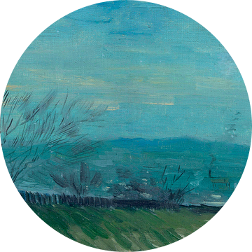 Vincent van Gogh, Zonsondergang te Montmartre