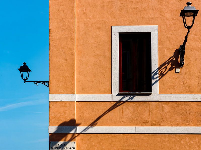 Orange Blue by Fredy Jeanrenaud