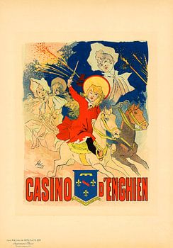 Casino d'Enghien JULES CHERET (CHÉRET)1898