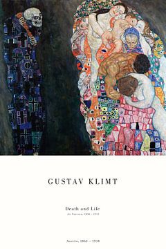 Gustav Klimt - Life and Death by Old Masters